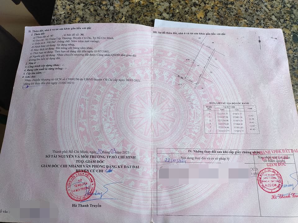 Đất nông nghiệp 500m² tại Trung Lập Thượng, Củ Chi - Giá chỉ 1.4 tỷ, thương lượng nhanh!