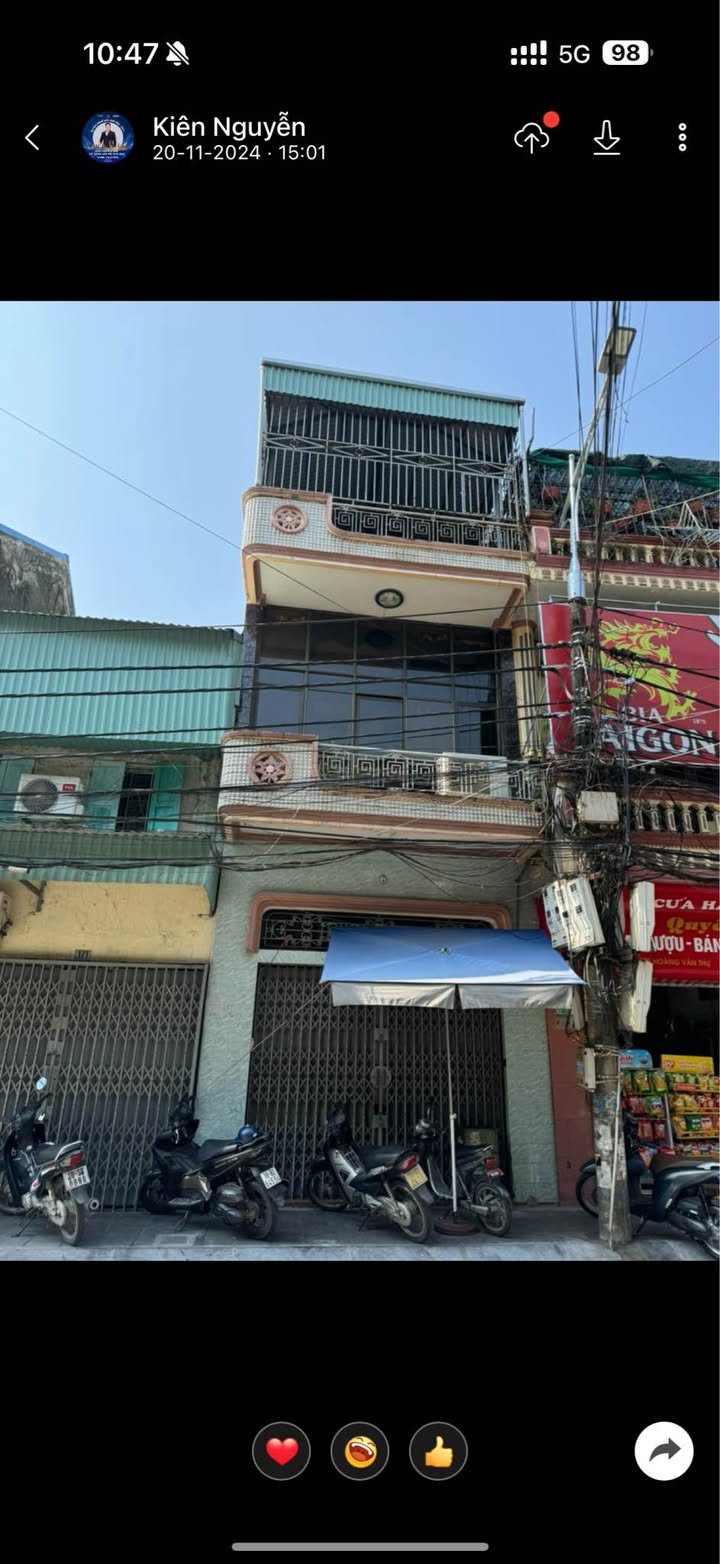 Nhà mặt tiền cho thuê đường Hoàng Văn Thụ, Nam Định 150m² - Kinh doanh đỉnh cao!