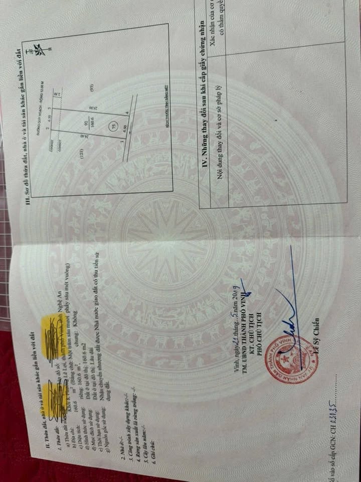 Đất nền phường Thành Vinh, Nghệ An 160.6m² giá 7.8 tỷ - Vị trí đẹp, quy hoạch đồng bộ