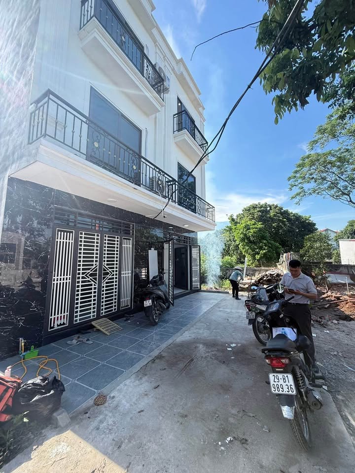 Nhà 3 tầng Phụng Châu, Chương Mỹ 56m² giá 3 tỷ - Ô tô đỗ cửa, cho thuê sinh viên