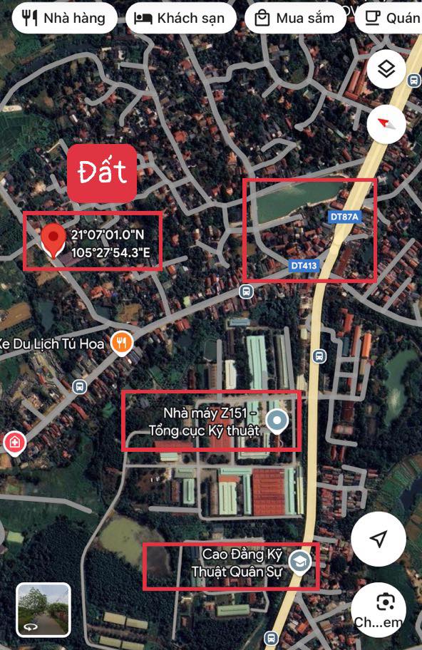 Đất nền Thanh Mỹ, Sơn Tây 87m² giá 1 tỷ - Vị trí đắc địa, giao thông thuận tiện!