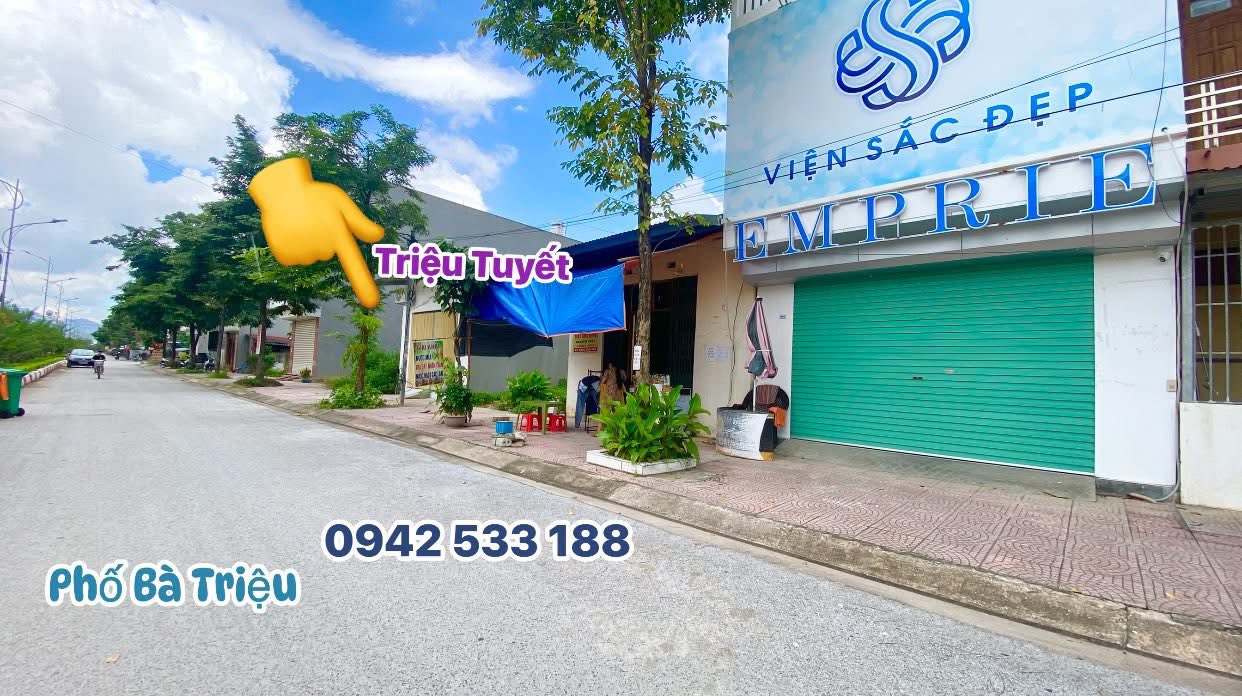 Đất nền kinh doanh mặt đường Bà Triệu 100m² giá 5 tỷ - Cơ hội đầu tư hấp dẫn!