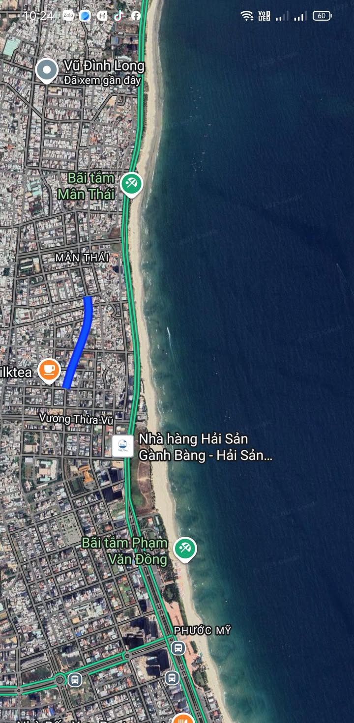 Đất nền Sơn Trà Đà Nẵng 80m² giá 16.5 tỷ - Mặt tiền đường Hà Kỳ Ngộ