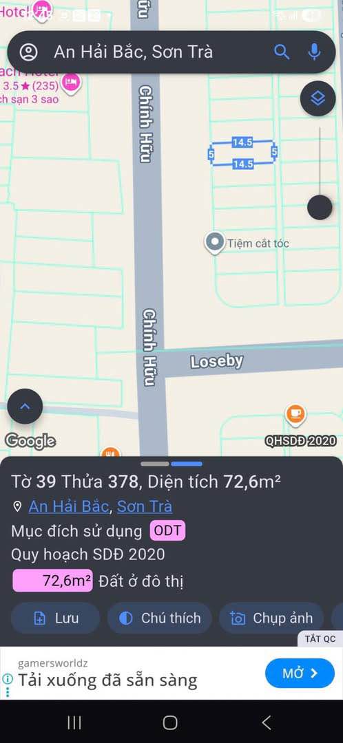 Đất nền Chính Hữu 72,6m² giá 13,7 tỷ - Đầu tư sinh lời ngay!