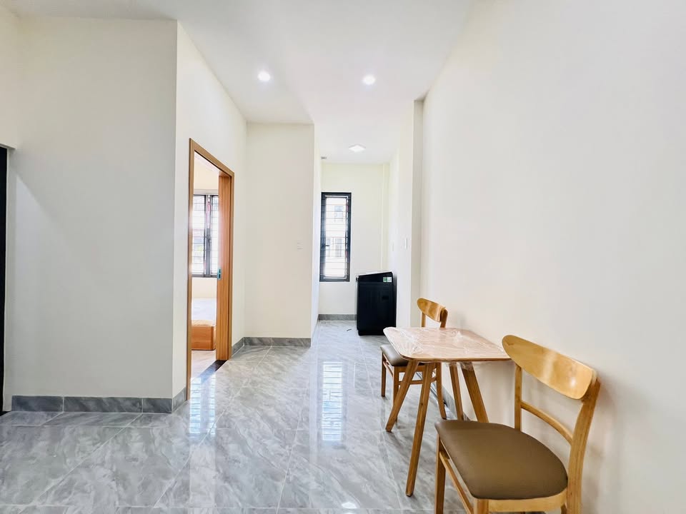 Căn hộ 1 phòng ngủ Hòa Xuân 45m² giá 6.5 triệu - Khu vực yên tĩnh, tiện nghi đầy đủ!