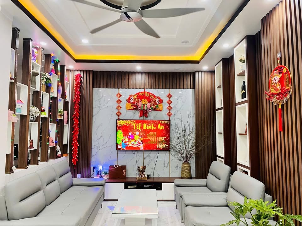 Nhà 3 tầng Vĩnh Khê, An Đồng, 57m² - Full nội thất, chỉ cần xách vali vào ở!