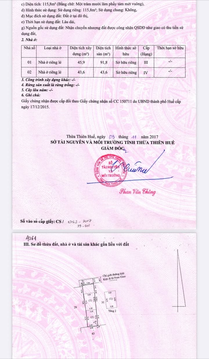 Nhà 2 tầng đường Nam Giao 116m² giá chỉ 2 tỷ - Đầu tư sinh lời ngay!