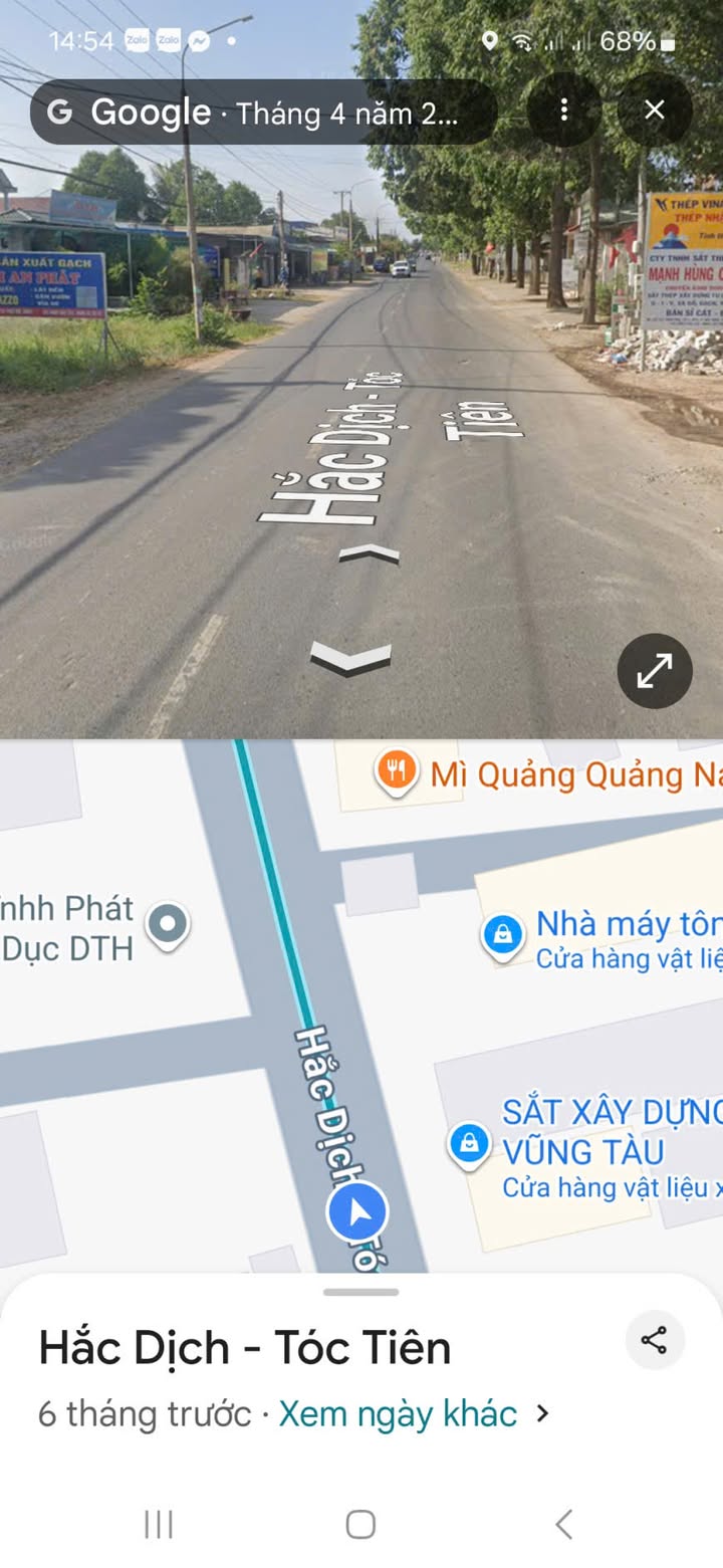 Đất mặt tiền Hắc Dịch - Tóc Tiên 4200m² giá 16 tỷ - Đầu tư sinh lời lý tưởng!