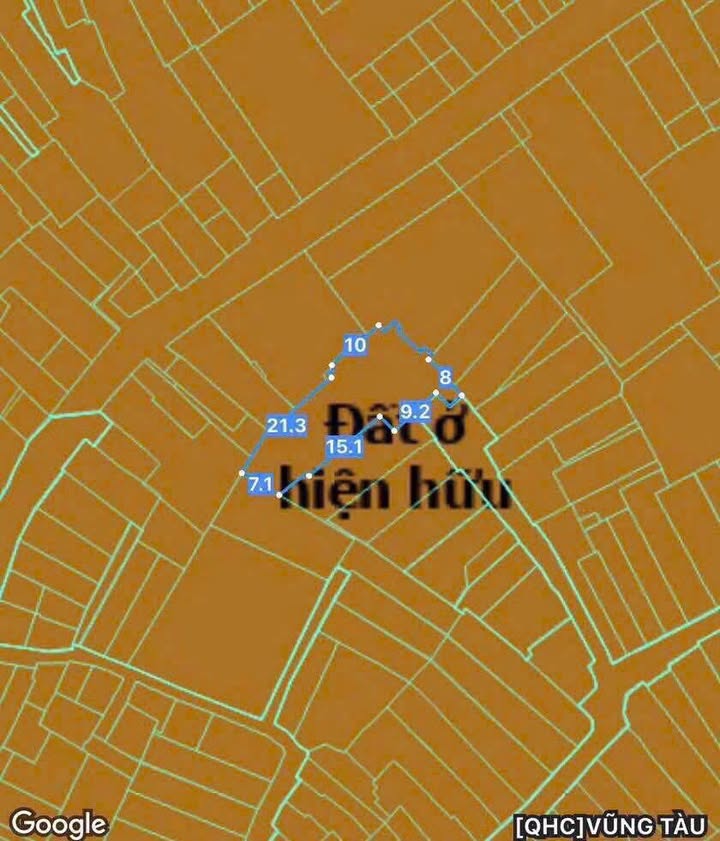 Đất nền 369m² tại hẻm 121 Ba Cu, Vũng Tàu - Pháp lý rõ ràng, giá tốt!