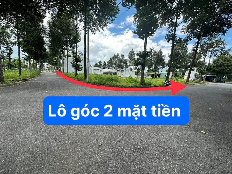 Đất góc 2 mặt tiền phường 6, Tân An, Long An 140m² - Cơ hội đầu tư sinh lời!