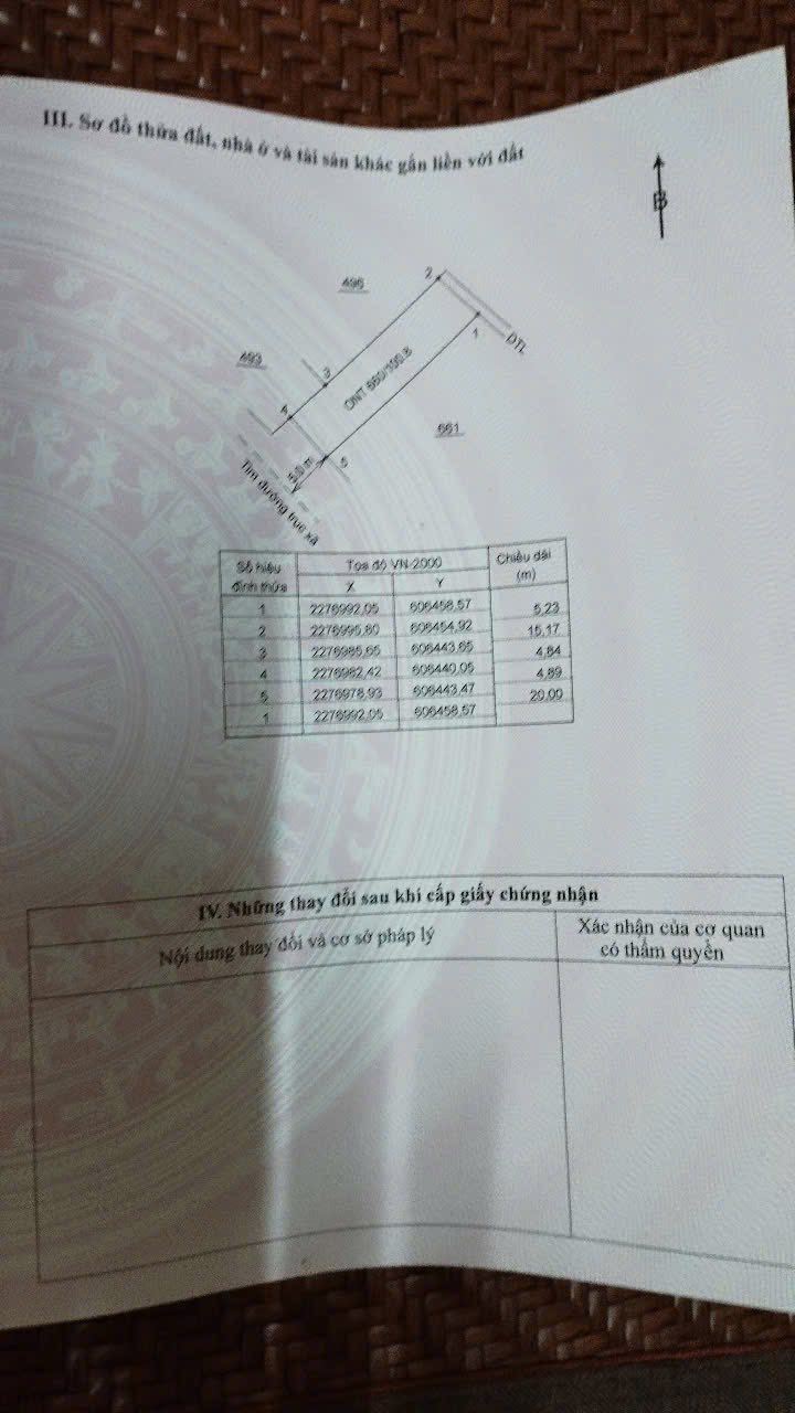Đất thổ cư Thôn I Hoành Sơn, Thái Thụy 100.8m² giá 1.4 tỷ - Đầu tư sinh lời lý tưởng!