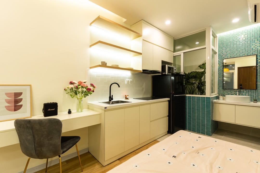 Căn hộ cho thuê 371 Kim Mã, Ba Đình giá 5.7 triệu - Nội thất cao cấp, chính chủ!