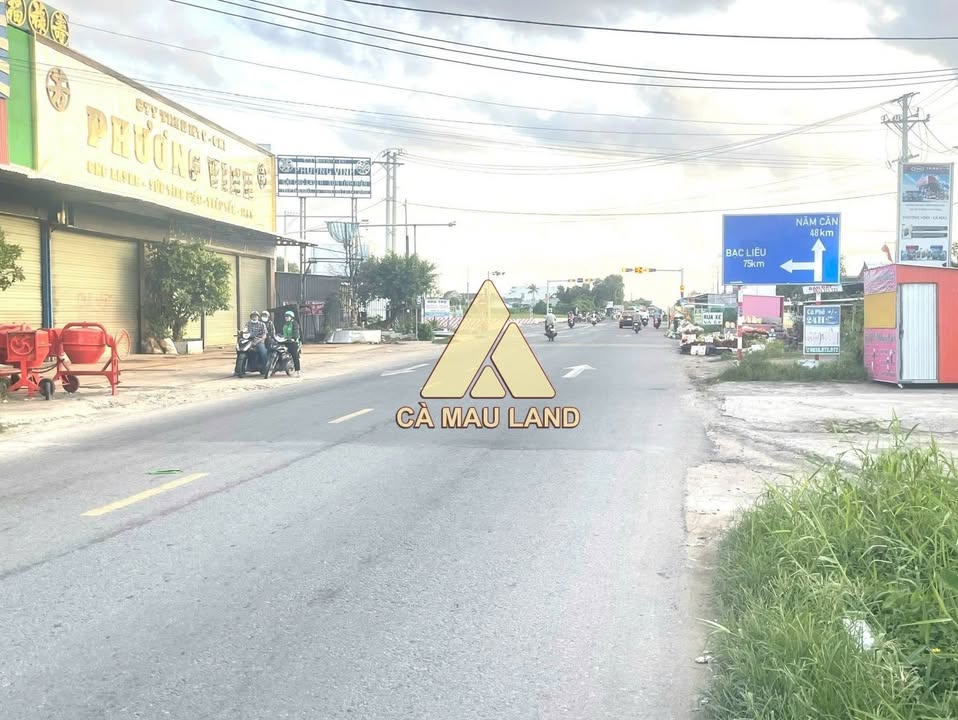 Đất mặt tiền Quốc Lộ 1A, xã Lương Thế Trân, Cà Mau 200m² giá 2 tỷ - Tiềm năng tăng giá mạnh!