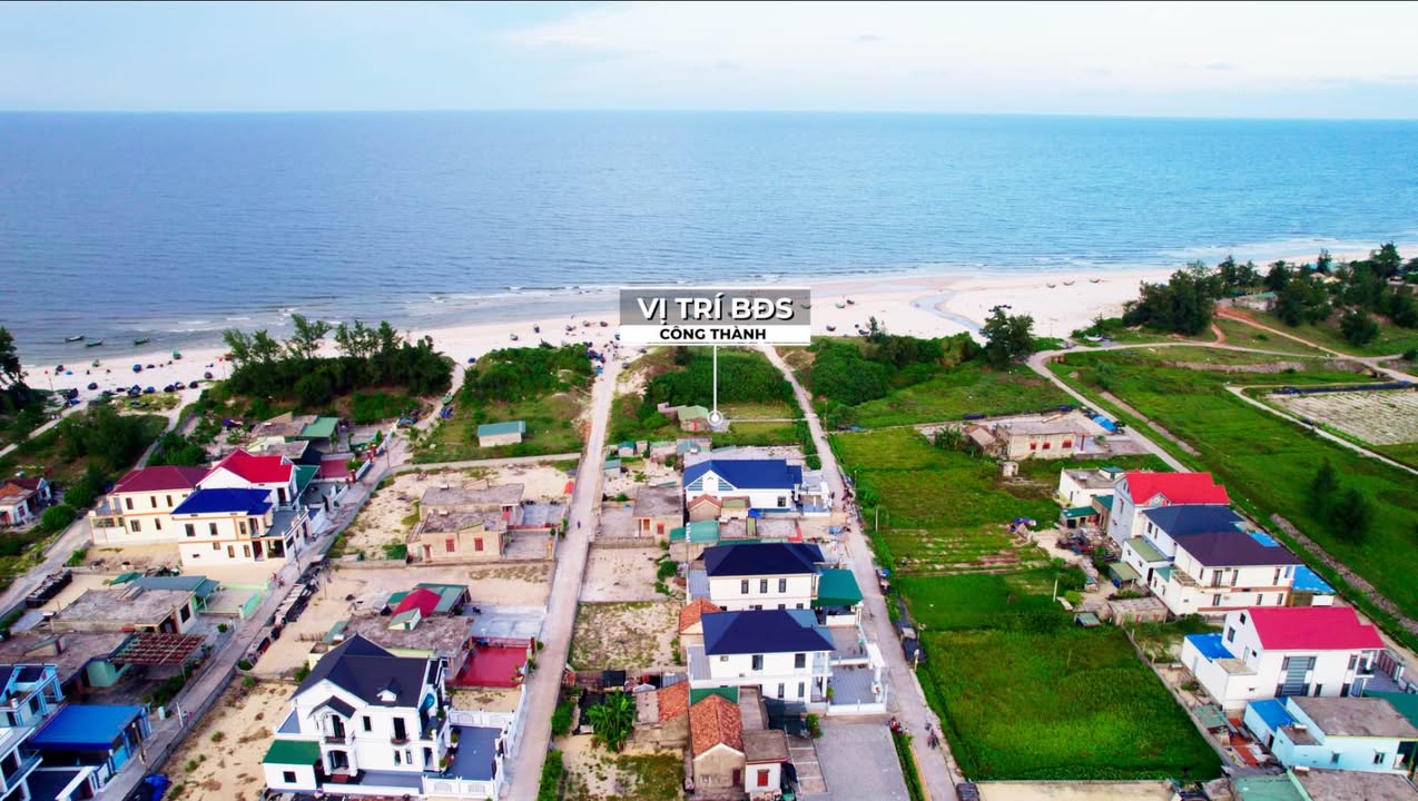 Đất biển Hải Ninh Quảng Bình 213m² - Cách bãi tắm chỉ vài bước chân!