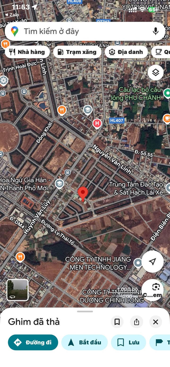 Đất thổ cư Phú Tân 185m² giá 5.55 tỷ - Mặt tiền lớn, đường nhựa tiện lợi!