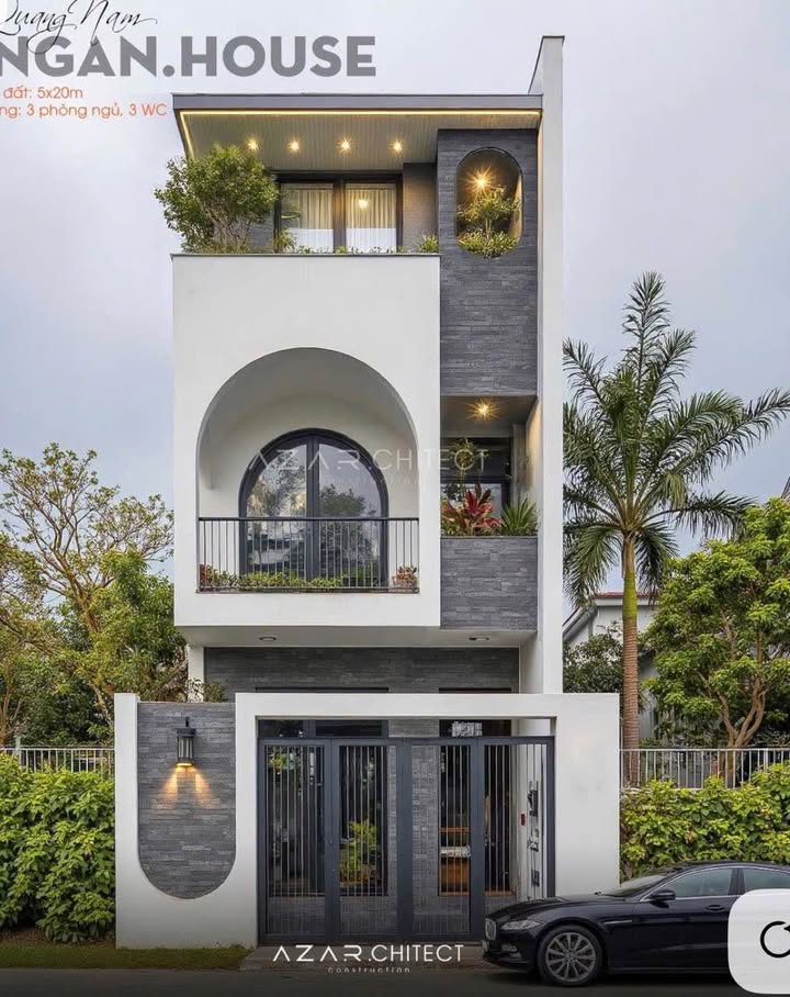 Nhà 3 tầng hiện đại tại Thị Trấn An Dương 55m² - Sổ đỏ chính chủ!