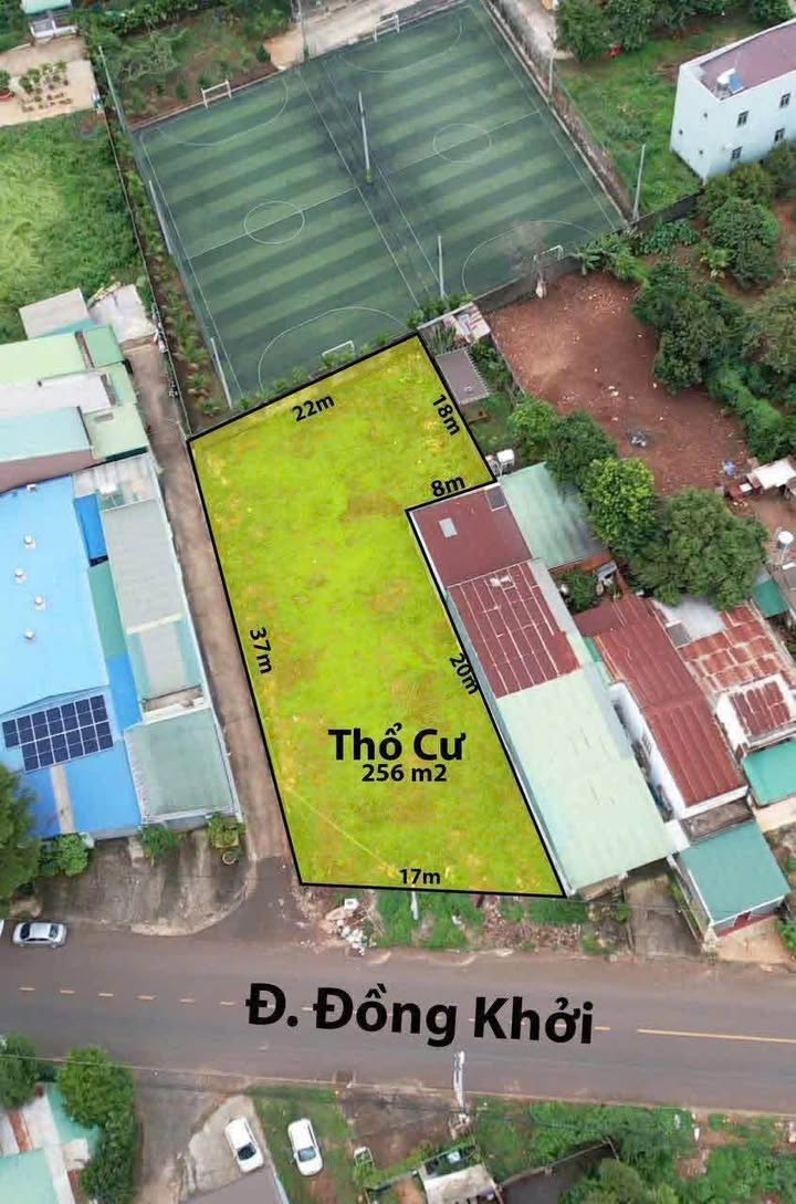 Mặt tiền đường Đồng Khởi Tân Lợi 256m² giá 25 tỷ - Cơ hội đầu tư sinh lời cao!