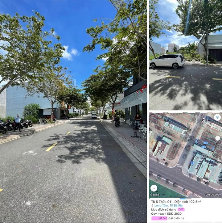 Đất nền đường D1, Long Tâm, Bà Rịa - 102m² chỉ 2.9 tỷ - Tiềm năng sinh lời cao!