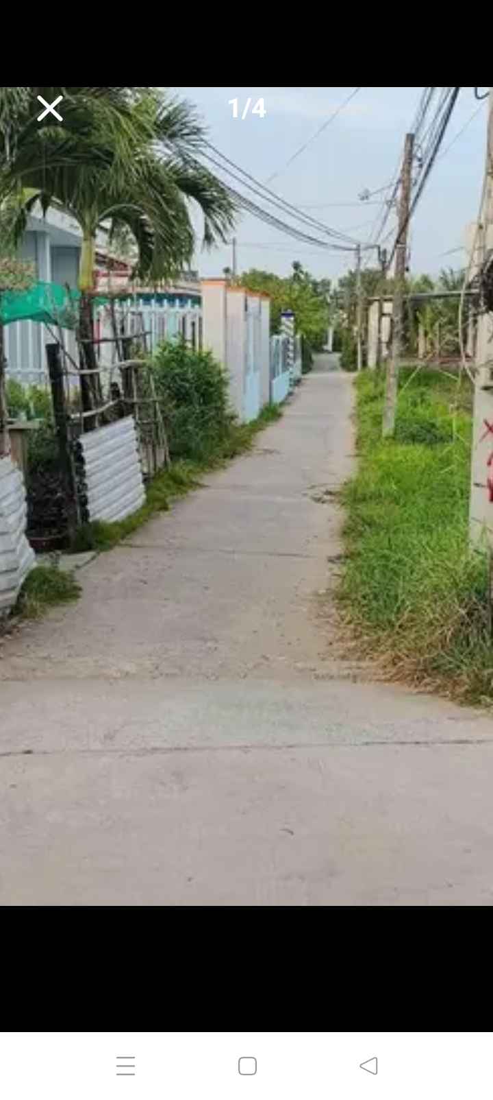 Đất thổ cư hẻm 76 Châu Văn Bảy, Phường 7, Tân An 110m² giá 1.25 tỷ - Đường xe hơi dễ dàng tiếp cận!