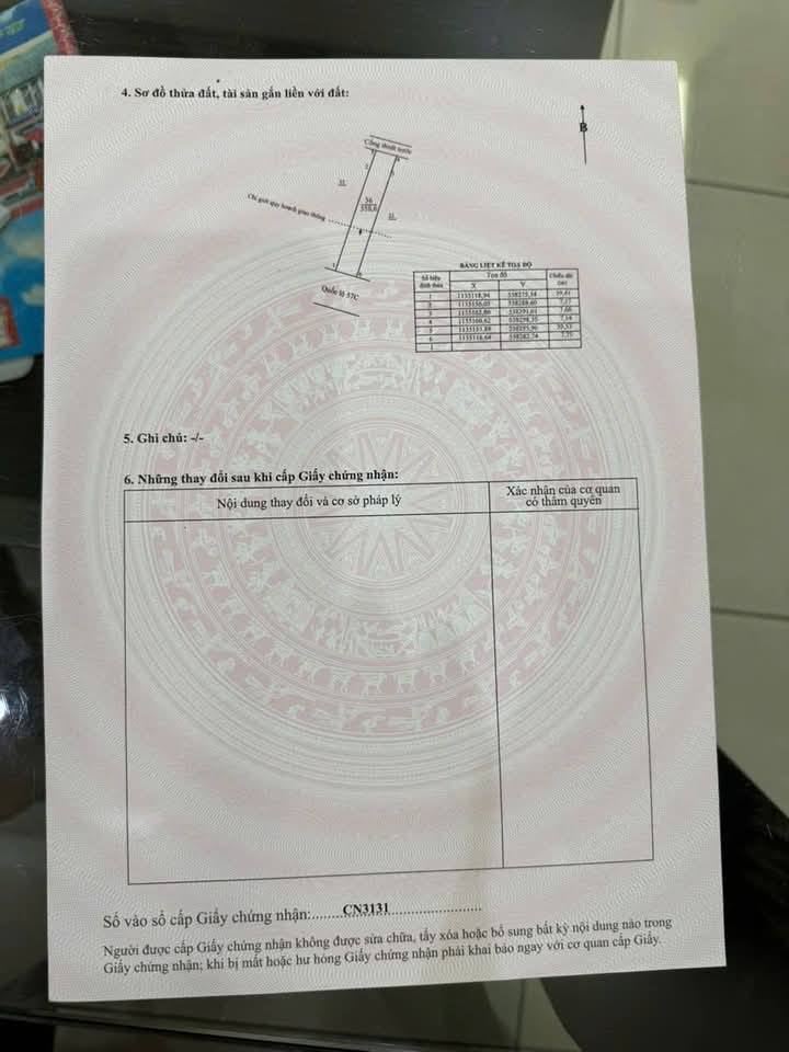 Đất nền mặt tiền Quốc lộ 57C, Sơn Đông 358.6m² giá 5 tỷ - Đầu tư sinh lời ngay!