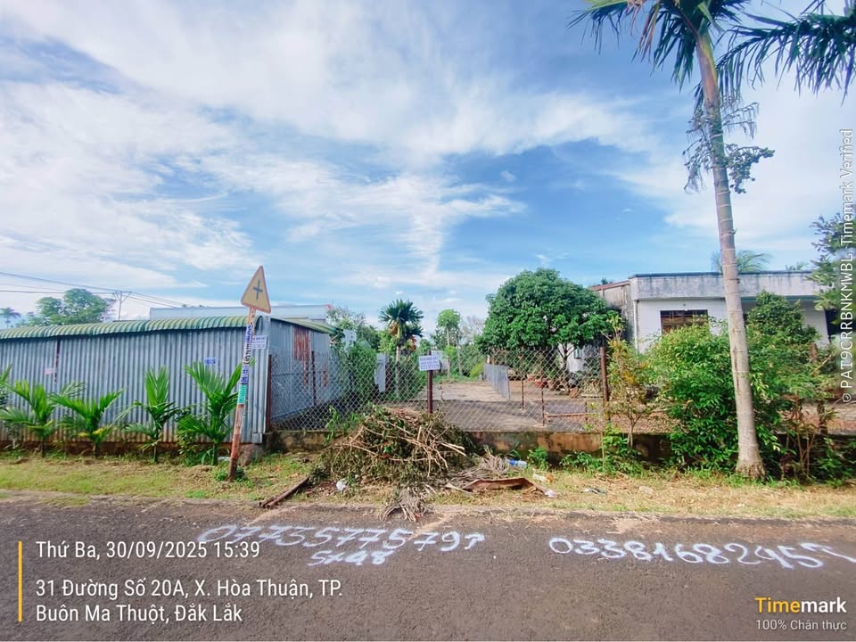 Đất mặt tiền đường 20A, Tân An, Buôn Ma Thuột 240m² giá 1.49 tỷ - Cơ hội đầu tư tuyệt vời!