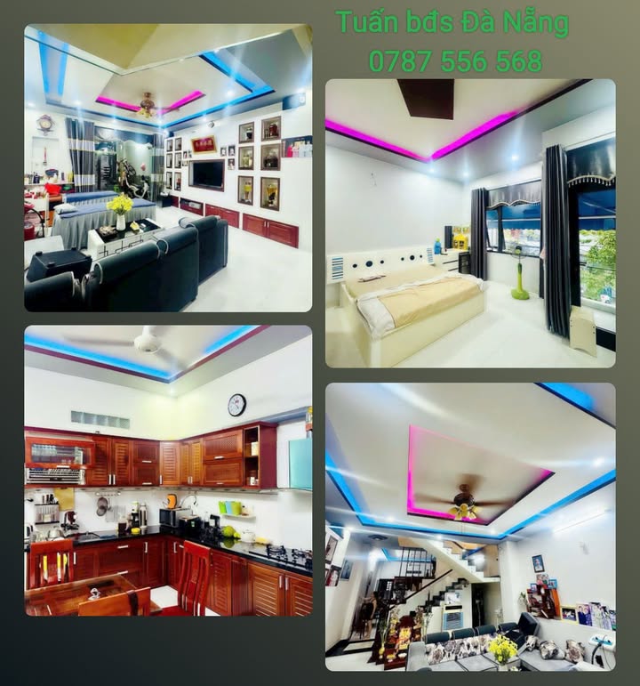 Nhà 3 tầng Bùi Giáng, Cẩm Lệ 90m² giá 7 tỷ - Full nội thất cao cấp!