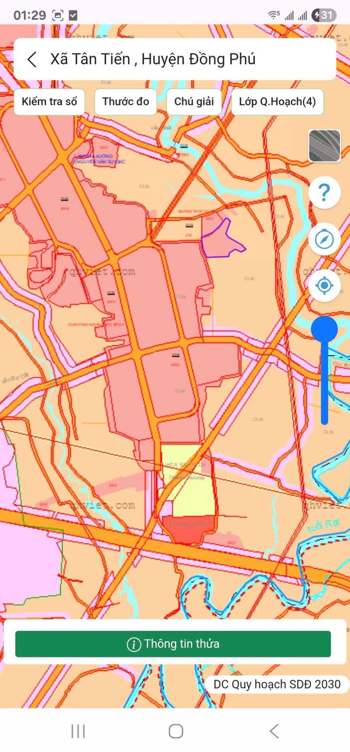 Đất nền 2.2ha xã Tân Tiến, Đồng Phú - Đầu tư sinh lời hấp dẫn!