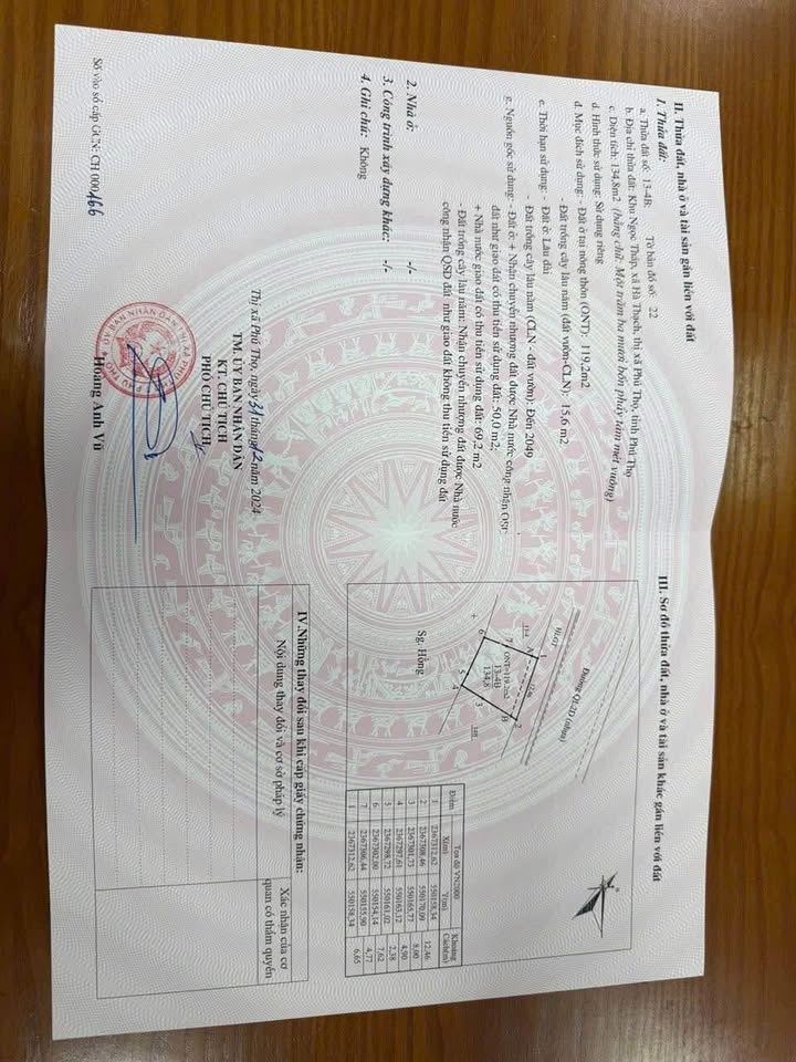 Đất nền Phong Châu 134.8m² giá 3 tỷ - Đầu tư sinh lời ngay!