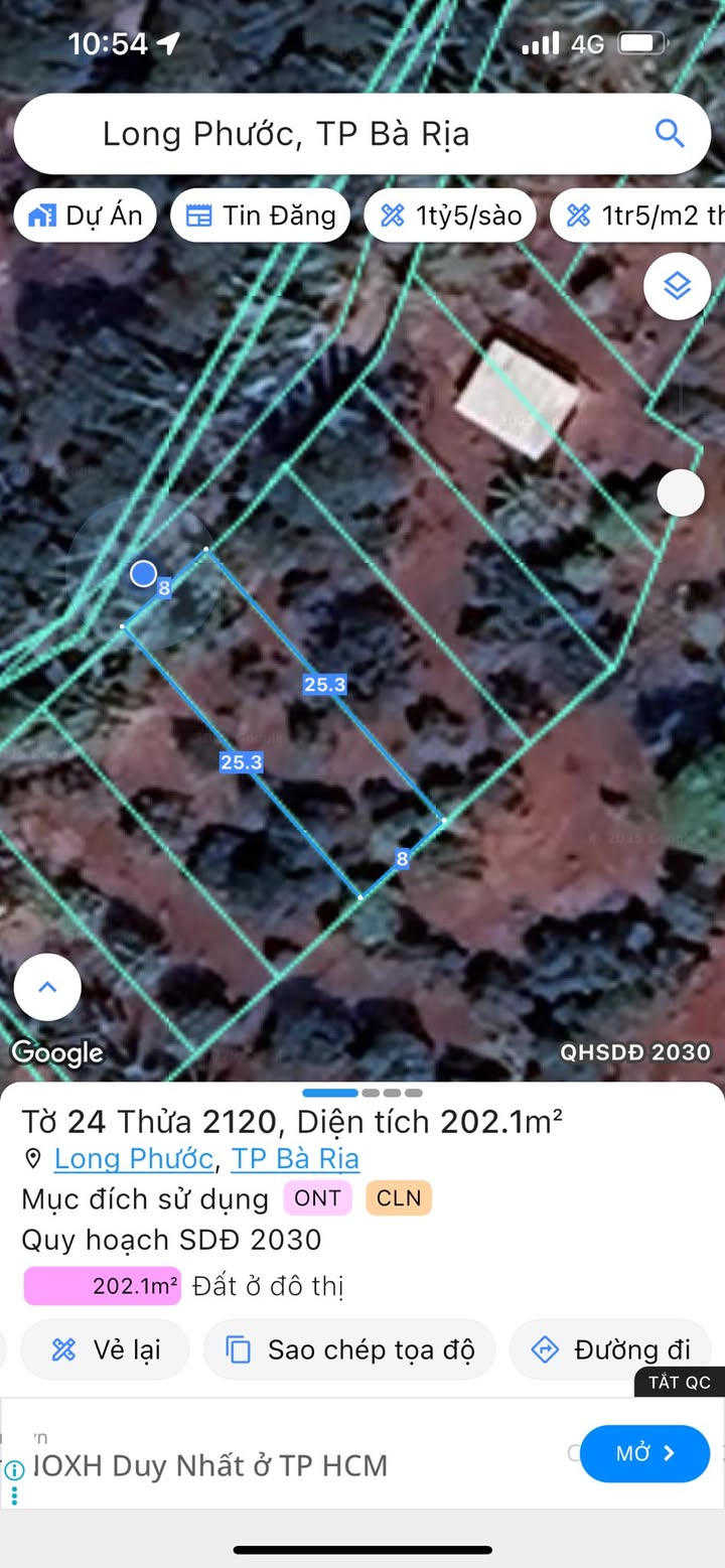 Đất nền Long Phước 200m² giá chỉ 1.48 tỷ - Nắm chủ chính chủ!