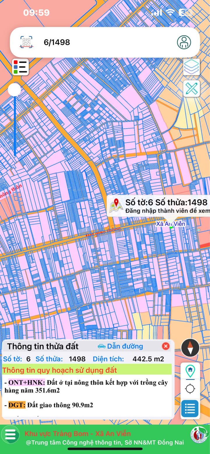 Đất nền Trảng Bom Đồng Nai 450m² giá 7 tỷ - Lô góc 2 mặt tiền cực đẹp!