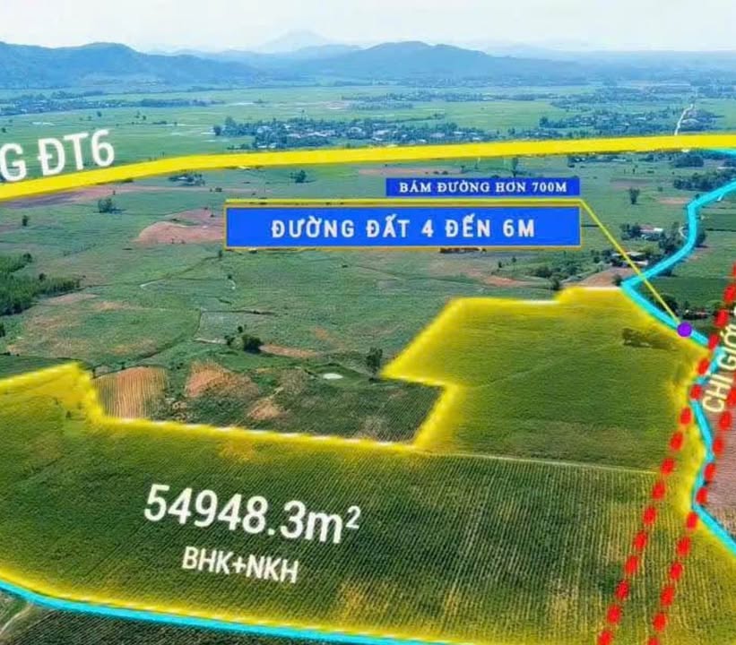 Đất nông nghiệp 5,5ha tại Ninh Xuân, Ninh Hòa - Cơ hội đầu tư sinh lời!