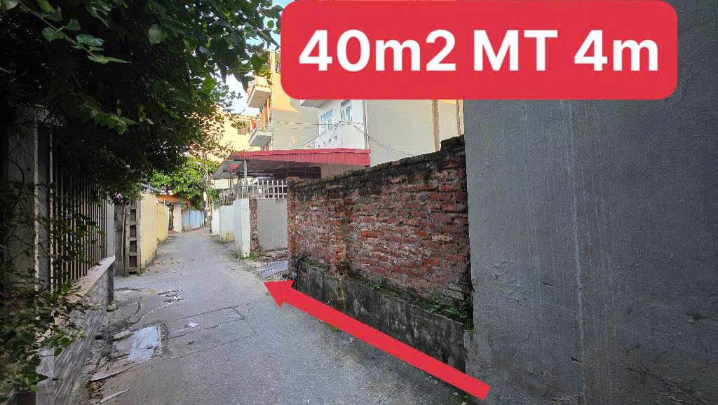 Đất đẹp tại Đặng Xá, Gia Lâm 40m² giá 3.1 tỷ - Ô tô đỗ cửa, gần hồ