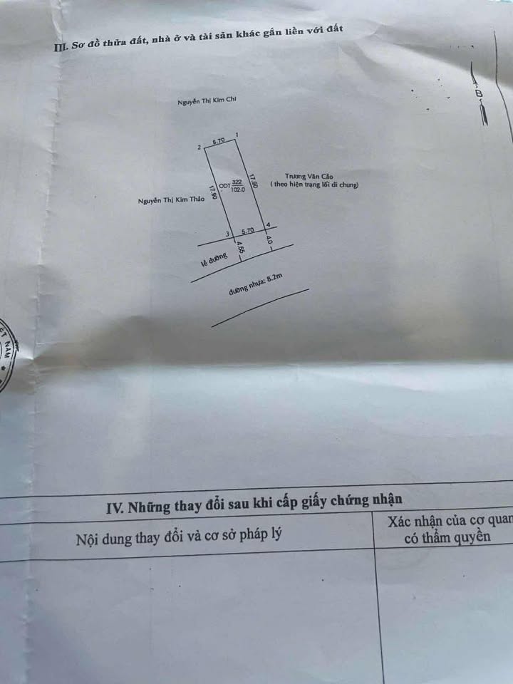 Đất nền Chánh Mỹ Thủ Dầu Một 102m² giá 2.77 tỷ - Đầu tư sinh lời ngay cổng trường!