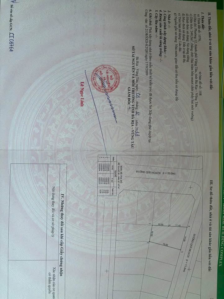 Bán đất biệt thự dự án Sông Cây Khế, Vũng Tàu 250m² - Giá tốt cho đầu tư!