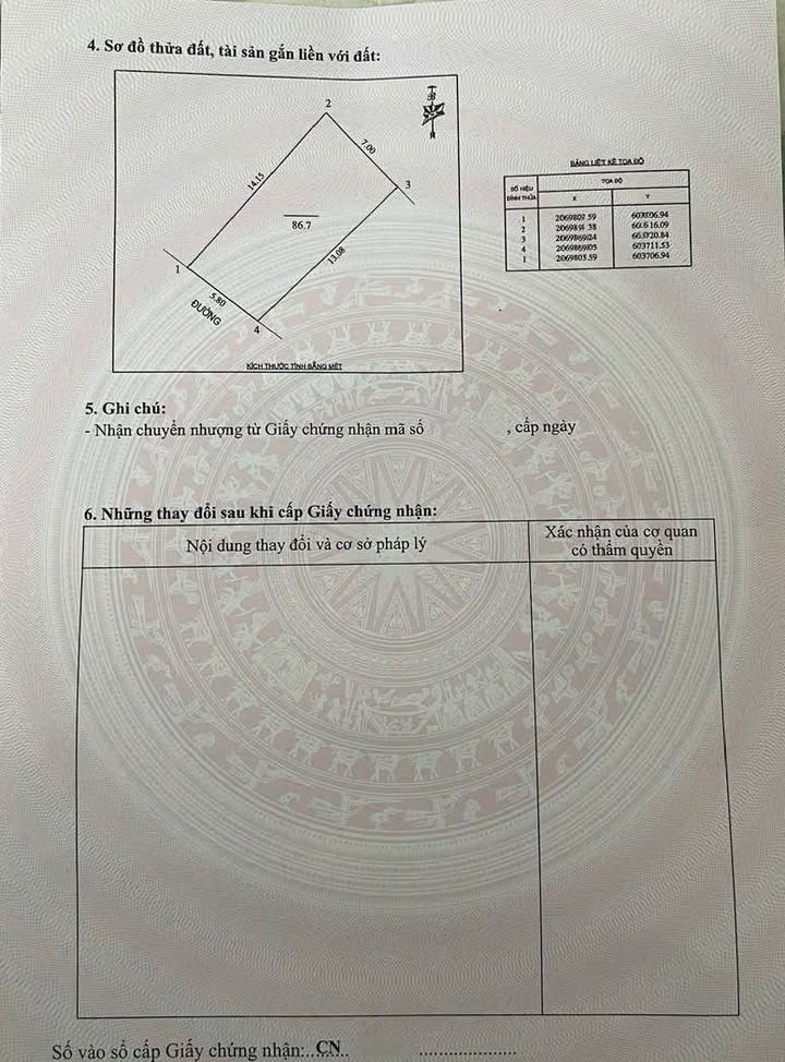 Đất Nền Nghi Thái 86.7m² giá 1.5 tỷ - Sổ đỏ chính chủ, vị trí đẹp!