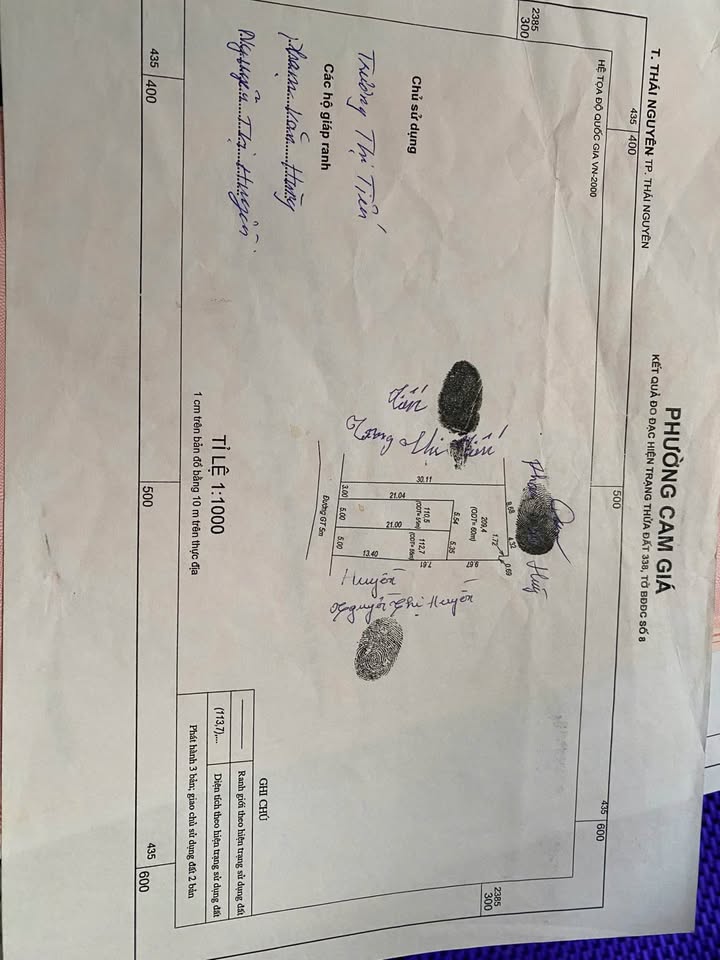 Đất nền Gia Sàng Thái Nguyên 112,7m² giá chỉ 4xx triệu - Cơ hội đầu tư tuyệt vời!