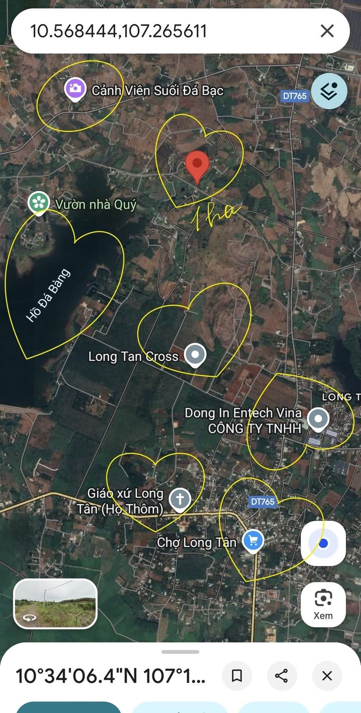 Đất Farm Long Tân 1,4ha mặt tiền bám nhựa - Giá chỉ 1,35 tỷ!