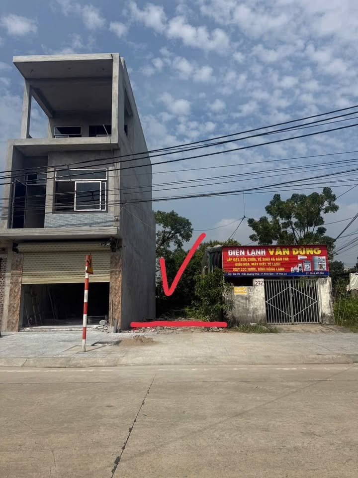 Đất mặt đường Trần Quang Khải Ninh Sơn 63m² giá 3 tỷ - Cơ hội đầu tư sinh lời!