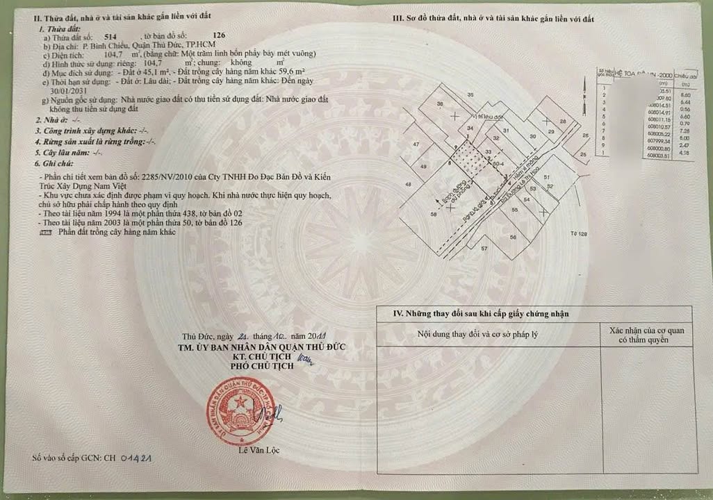 Nhà cấp 4 Bình Chiểu, Thủ Đức 104m² giá 3.8 tỷ - Sổ hồng chính chủ, công chứng ngay!