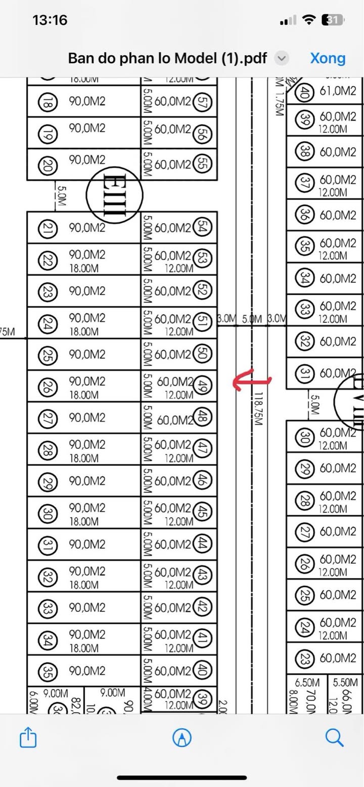 Đất tái định cư phường 12 Vũng Tàu 60m² giá 1.25 tỷ - Vị trí đẹp gần trường Nguyễn Khuyến!