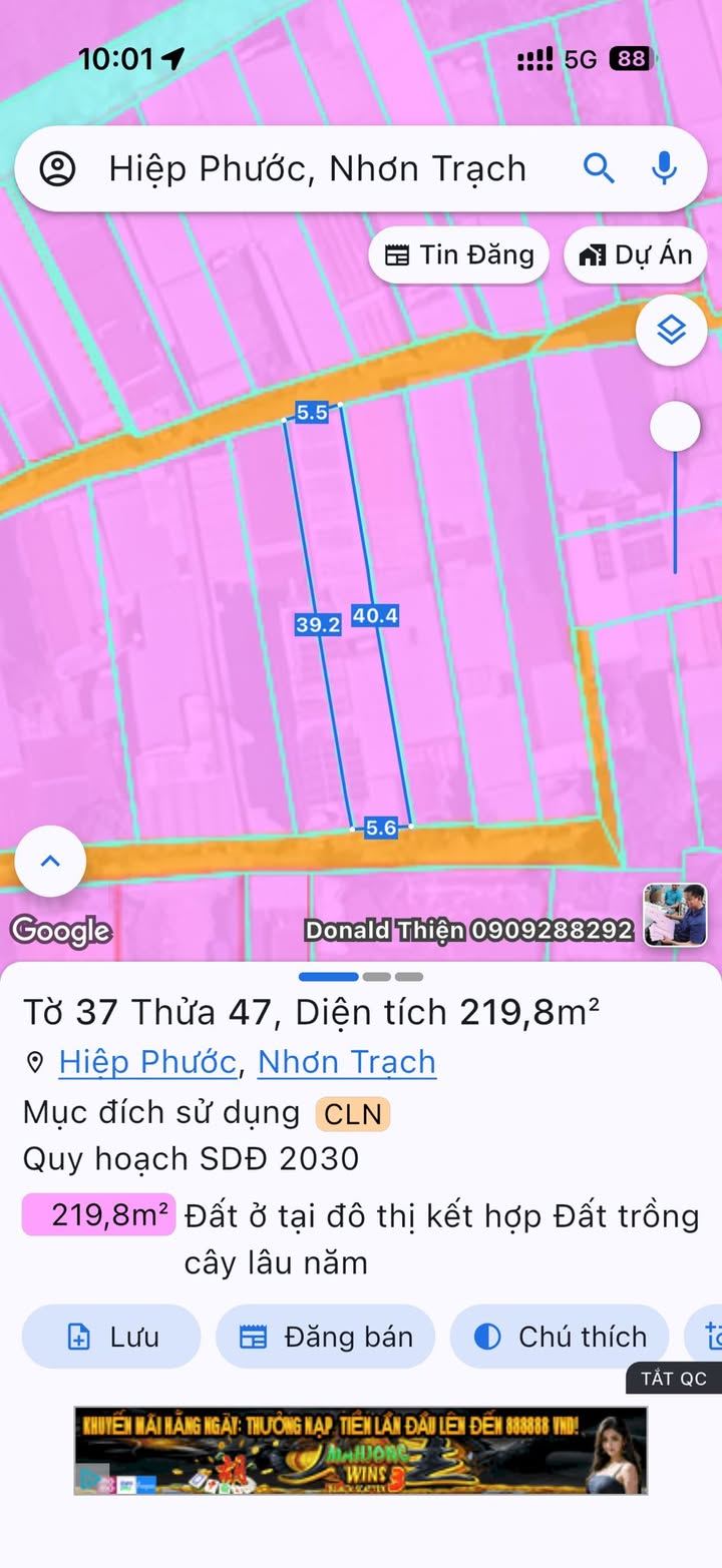 Phòng cho thuê tại Nhơn Trạch 220m² - Dòng tiền ổn định hàng tháng!