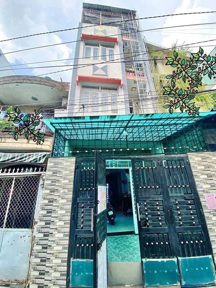 Nhà 4 tầng Tân Kỳ Tân Quý 57m² giá 6.6 tỷ - Thiết kế sang trọng, hẻm ô tô