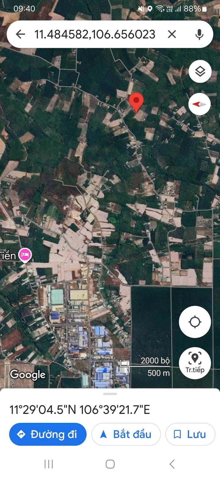 Đất thổ cư 375m² tại khu phố 11, phường Minh Hưng, Bình Phước - Giá 299 triệu, đầu tư sinh lời!