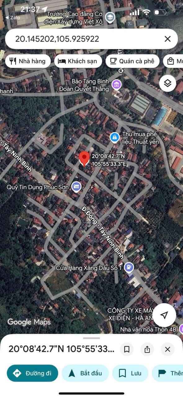 Lô đất 2 mặt tiền Đông Sơn, Tam Điệp 258m² - Cơ hội đầu tư hấp dẫn!