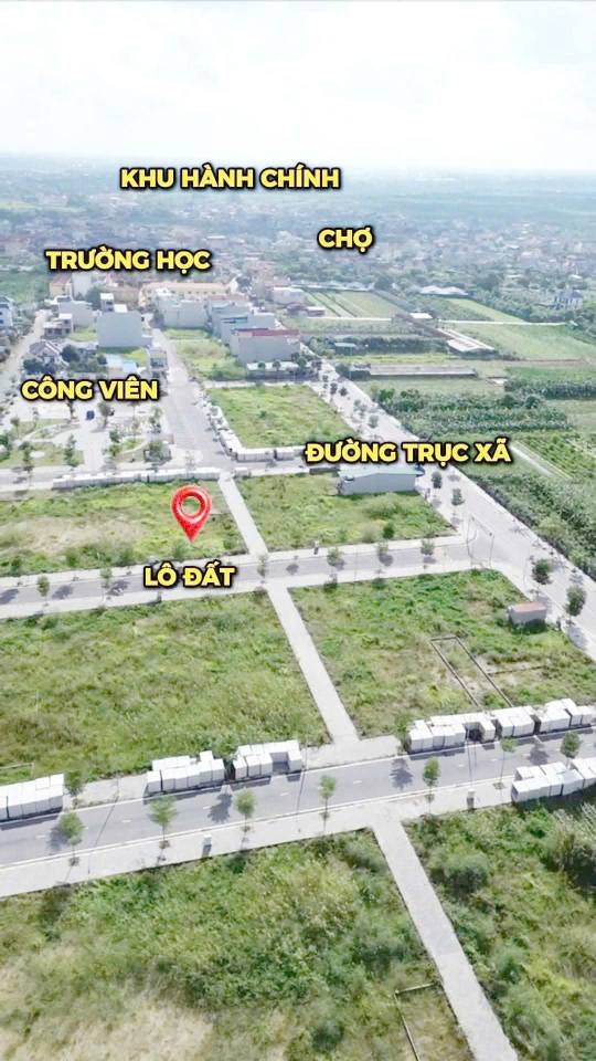 Đất nền đấu giá Tân Dân, Khoái Châu 110m² giá 3 tỷ - Tiềm năng đầu tư lớn!