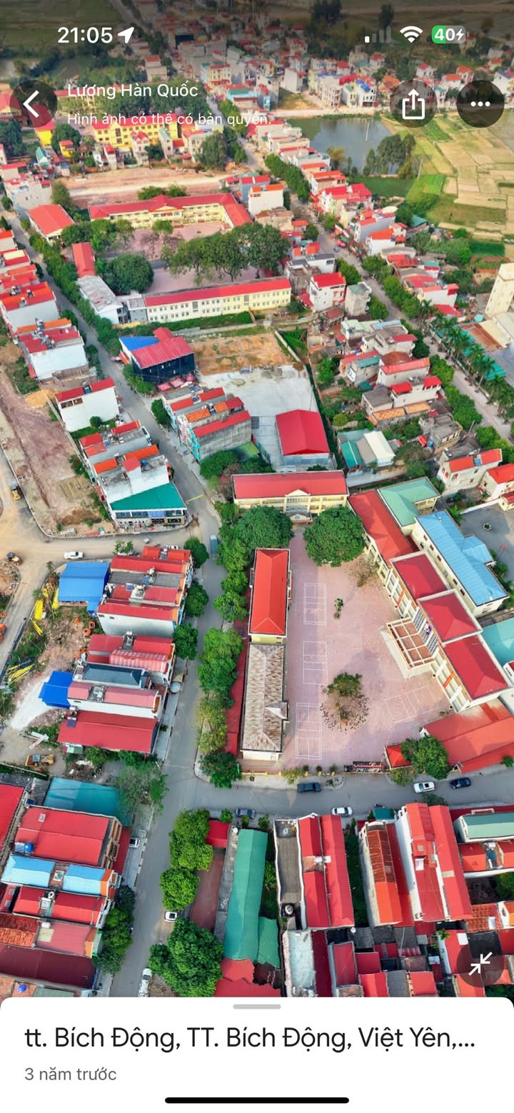 Đất nền Bích Động 90m² giá 3 tỷ - Mặt tiền 4,86m, thuận lợi kinh doanh