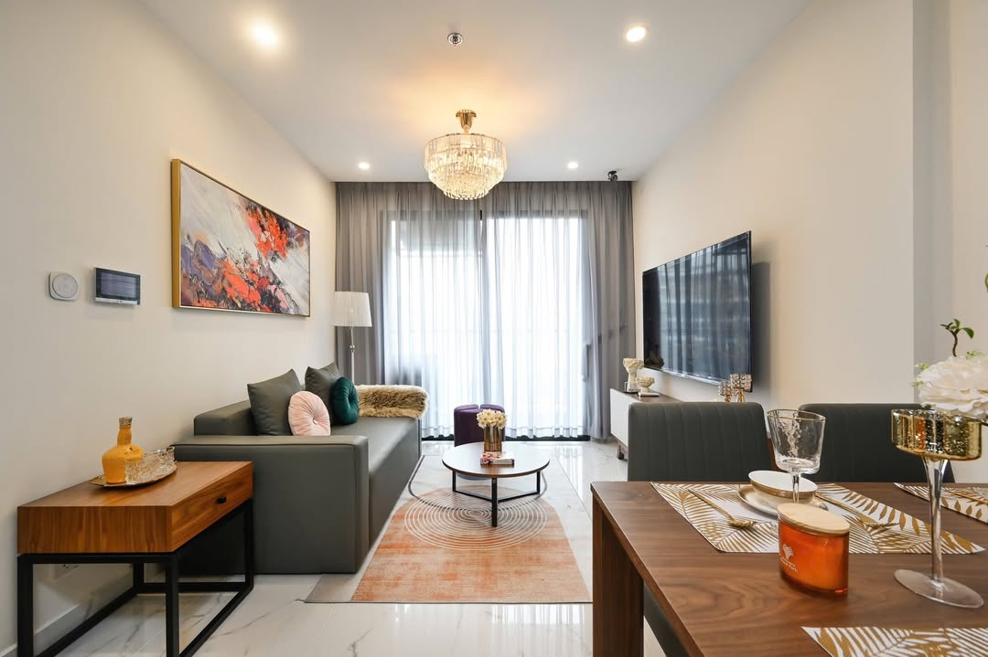 Căn hộ 1 phòng ngủ tại Vinhomes Grand Park Quận 9, 51m² giá 4.4 tỷ - Lầu cao view sông tuyệt đẹp!