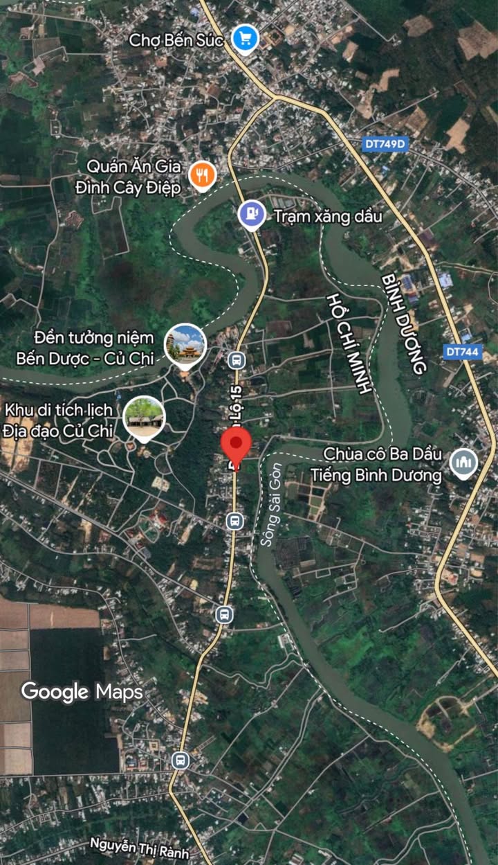 Đất Mặt Tiền Đường Tỉnh Lộ 15, Phú Mỹ Hưng, Củ Chi - Diện tích 2925m², Giá Tốt Đầu Tư!