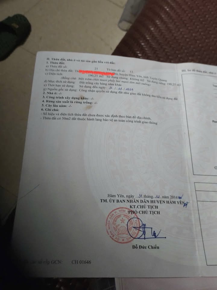 Đất nền đẹp 10m mặt đường Quốc lộ 2, xã Yên Lâm, Tuyên Quang - Giá thỏa thuận hấp dẫn!