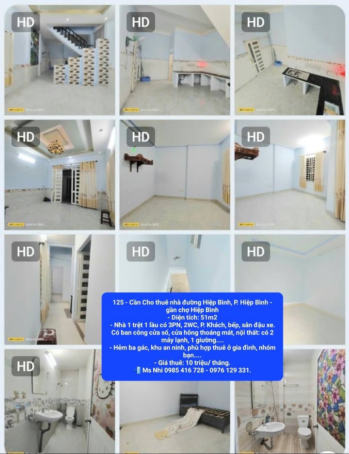 Nhà cho thuê tại Thủ Đức - Giá từ 8 triệu đến 12 triệu/tháng - Cơ hội tuyệt vời cho bạn!